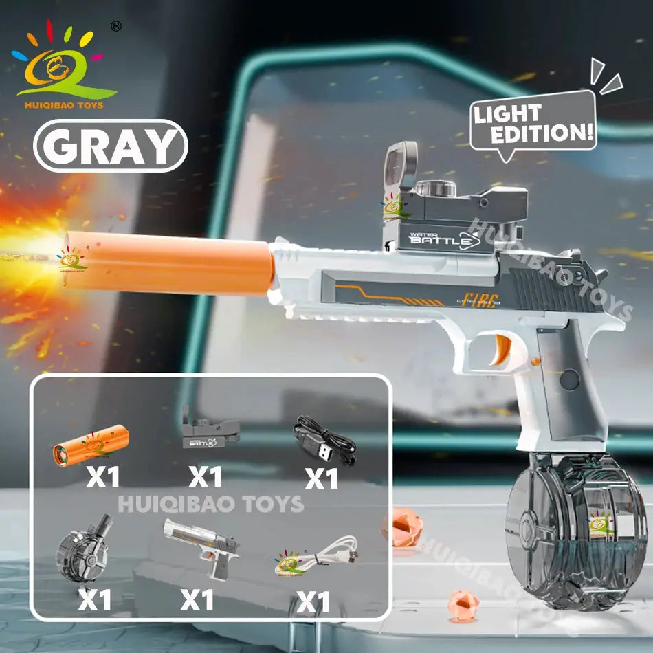 Luminescent Desert Eagle Water Gun for Outdoor Fun - ToylandEU