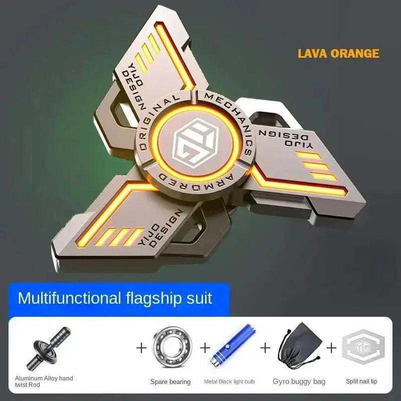  Luminous Alloy Fidget Spinner Stress Relief Toy Adult -  ToylandEU™