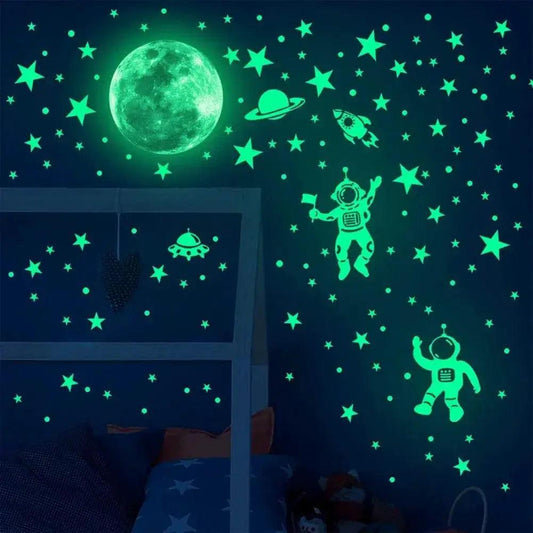  Luminous Astronaut Wall Sticker 21cm Toyland EU -  ToylandEU™