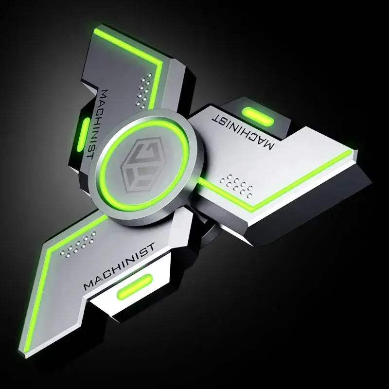 Luminous Black Metal Fidget Spinner For Stress Relief - ToylandEU