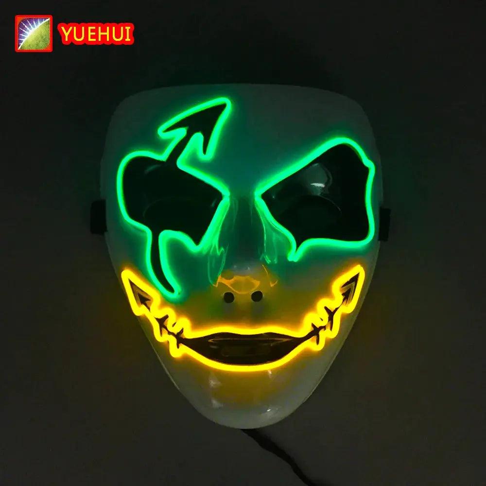  Luminous Devil Masquerade Mask Halloween Cosplay Glow -  ToylandEU™