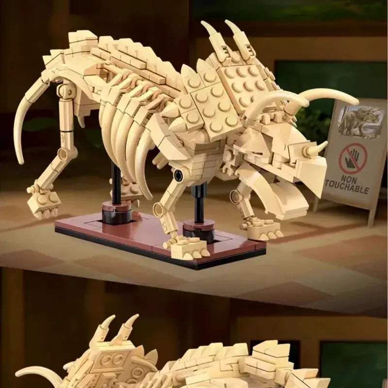  Luminous Dinosaur Skeleton Building Blocks 297 Pcs -  ToylandEU™