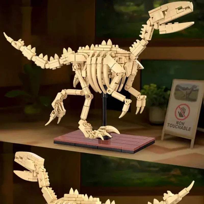  Luminous Dinosaur Skeleton Building Blocks 297 Pcs -  ToylandEU™