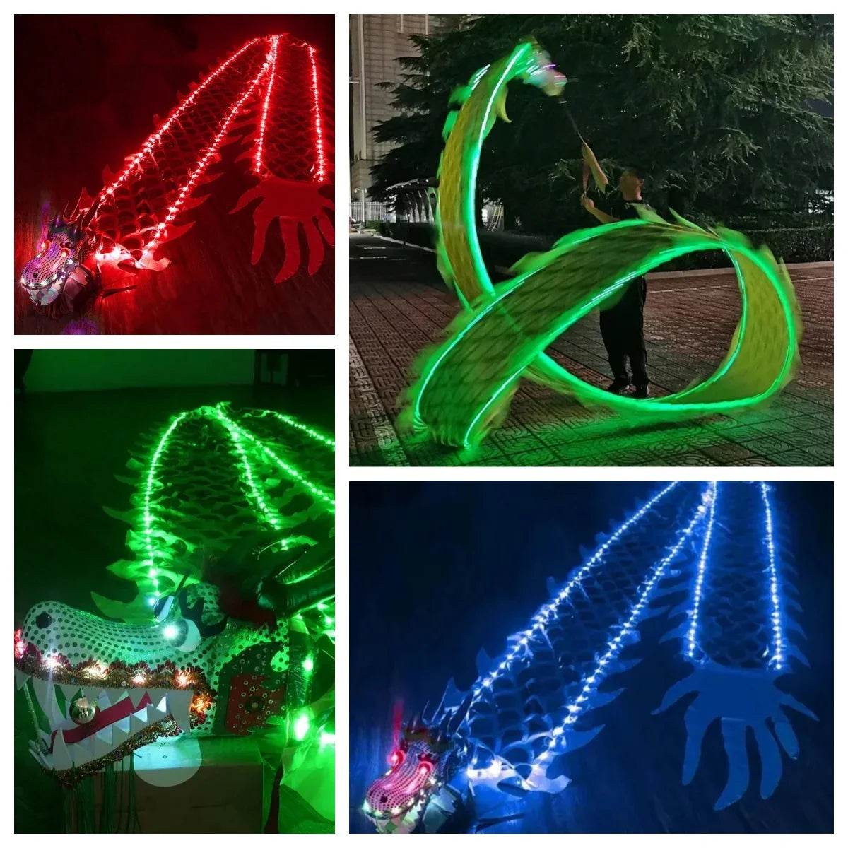 Luminous Dragon Dance Toy Outdoor Fitness Prop Festivals - ToylandEU