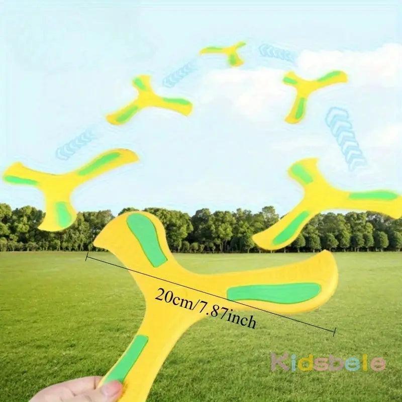  Luminous EVA Boomerang Toy 360 Return Kids Outdoor Play -  ToylandEU™