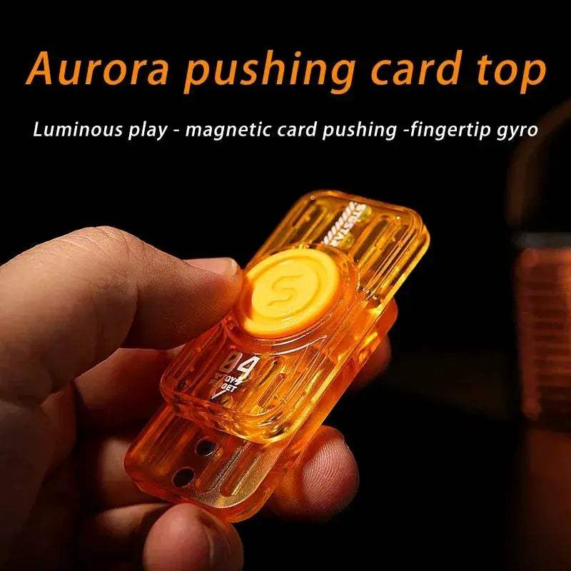 Luminous Fidget Spinner EDC Magnetic Slider For Stress Relief - ToylandEU
