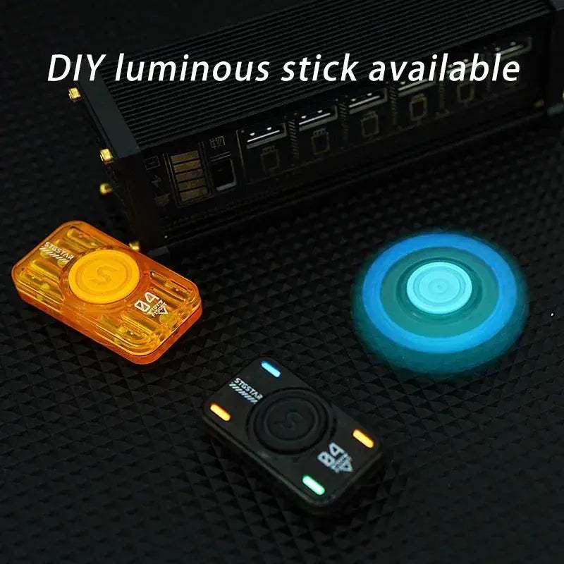 Luminous Fidget Spinner EDC Magnetic Slider For Stress Relief - ToylandEU