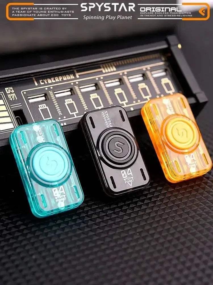 Luminous Fidget Spinner EDC Magnetic Slider For Stress Relief - ToylandEU