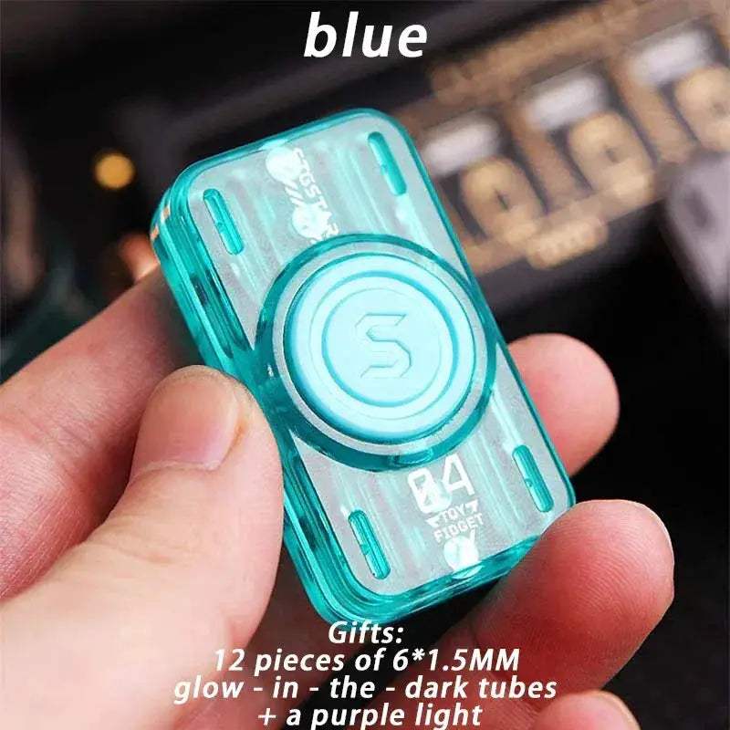 Luminous Fidget Spinner EDC Magnetic Slider For Stress Relief - ToylandEU
