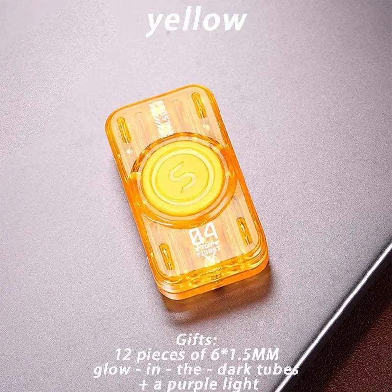 Luminous Fidget Spinner EDC Magnetic Slider For Stress Relief - ToylandEU