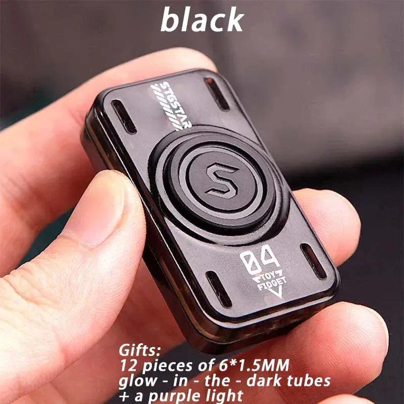  Luminous Fidget Spinner EDC Magnetic Slider Relief -  ToylandEU™