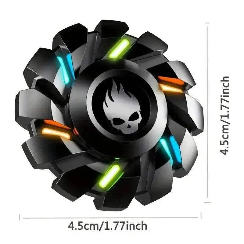  Luminous Fidget Spinner Rainbow Light Metal Toyland EU -  ToylandEU™