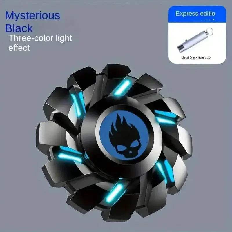  Luminous Fidget Spinner Rainbow Light Metal Toyland EU -  ToylandEU™