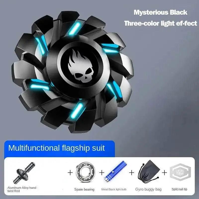  Luminous Fidget Spinner Rainbow Light Metal Toyland EU -  ToylandEU™