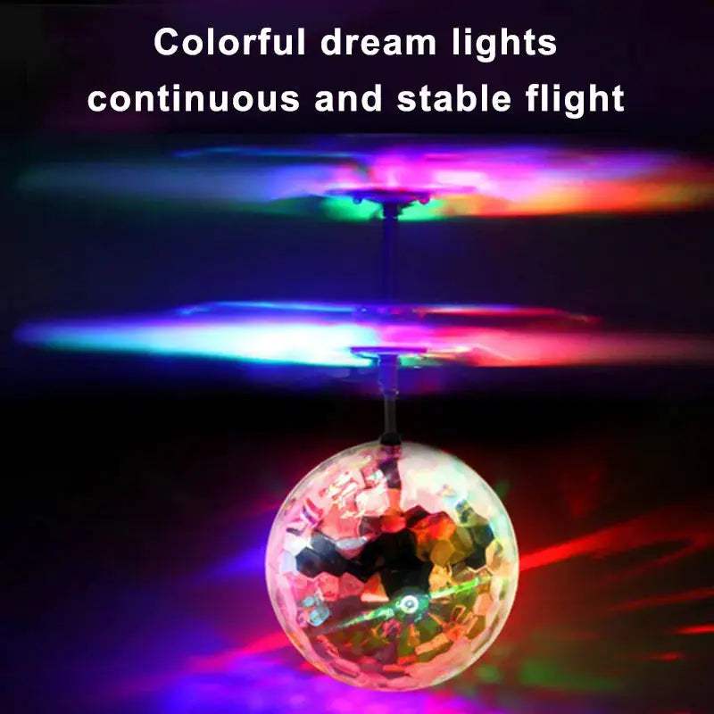 Luminous Flying Ball RC Helicopter Toy With Infrared Induction - ToylandEU
