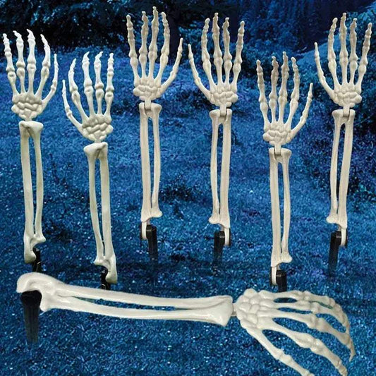 Luminous Halloween Skeleton Hand Prop For Outdoor Decor - ToylandEU
