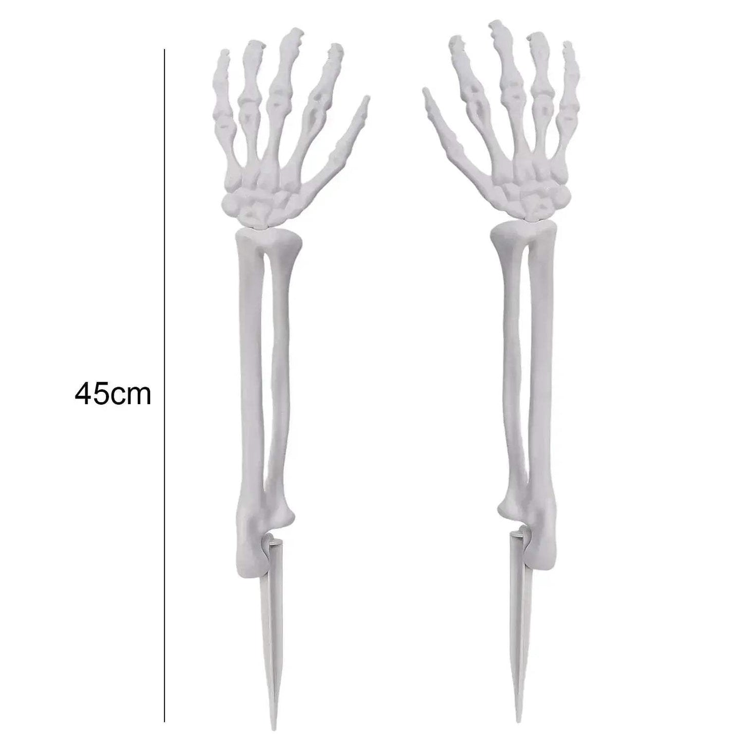 Luminous Halloween Skeleton Hand Prop For Outdoor Decor - ToylandEU