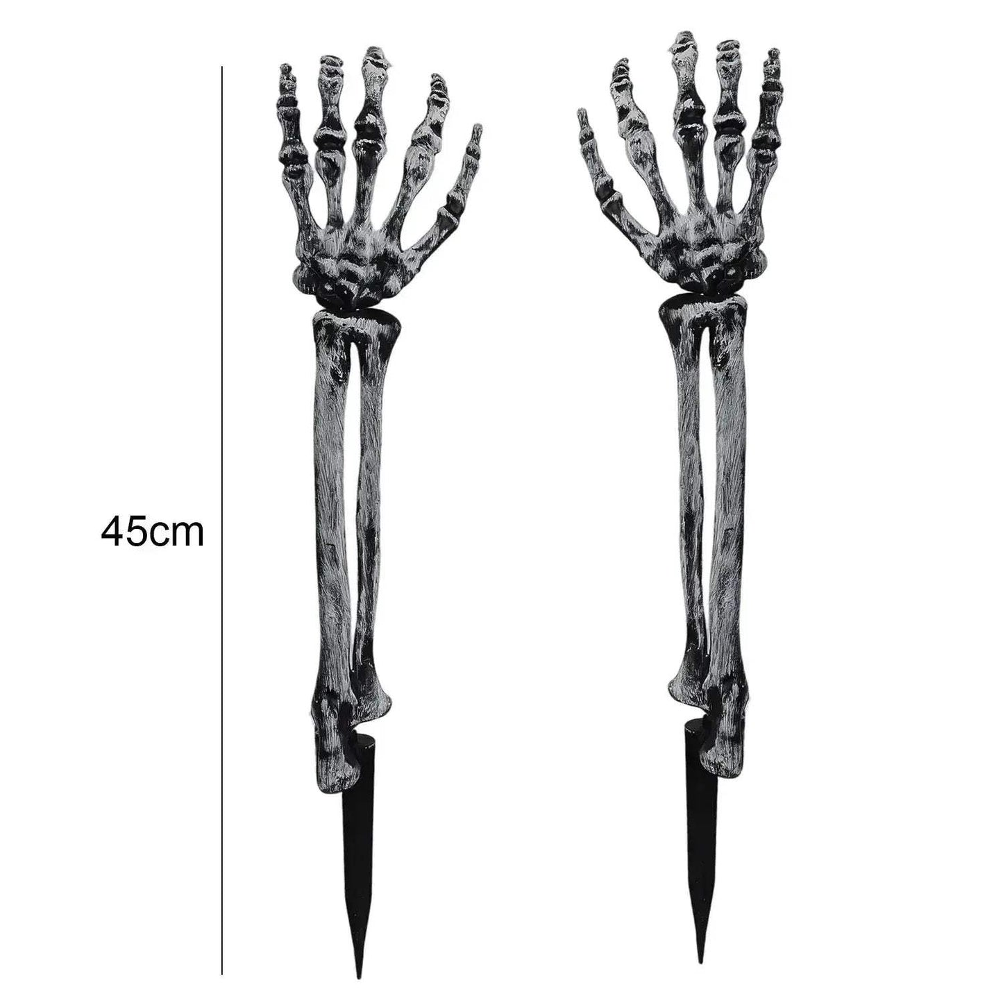 Luminous Halloween Skeleton Hand Prop For Outdoor Decor - ToylandEU