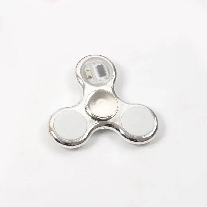 Luminous LED Fidget Spinner Glow In Dark Stress Relief Toy - ToylandEU