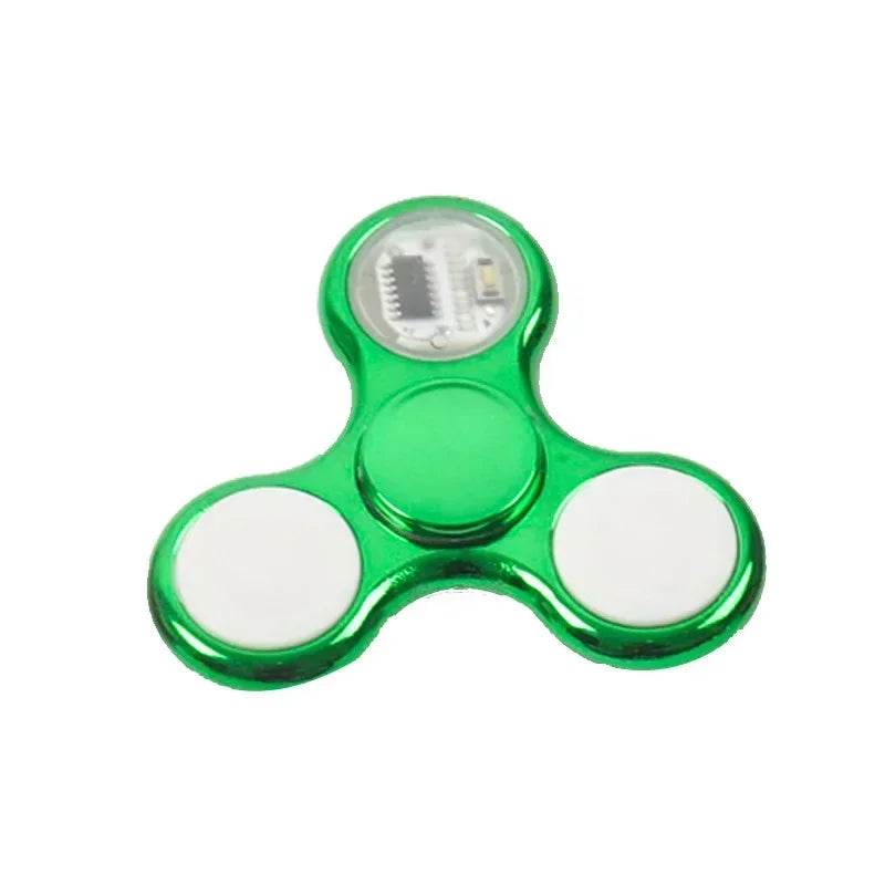 Luminous LED Fidget Spinner Glow In Dark Stress Relief Toy - ToylandEU