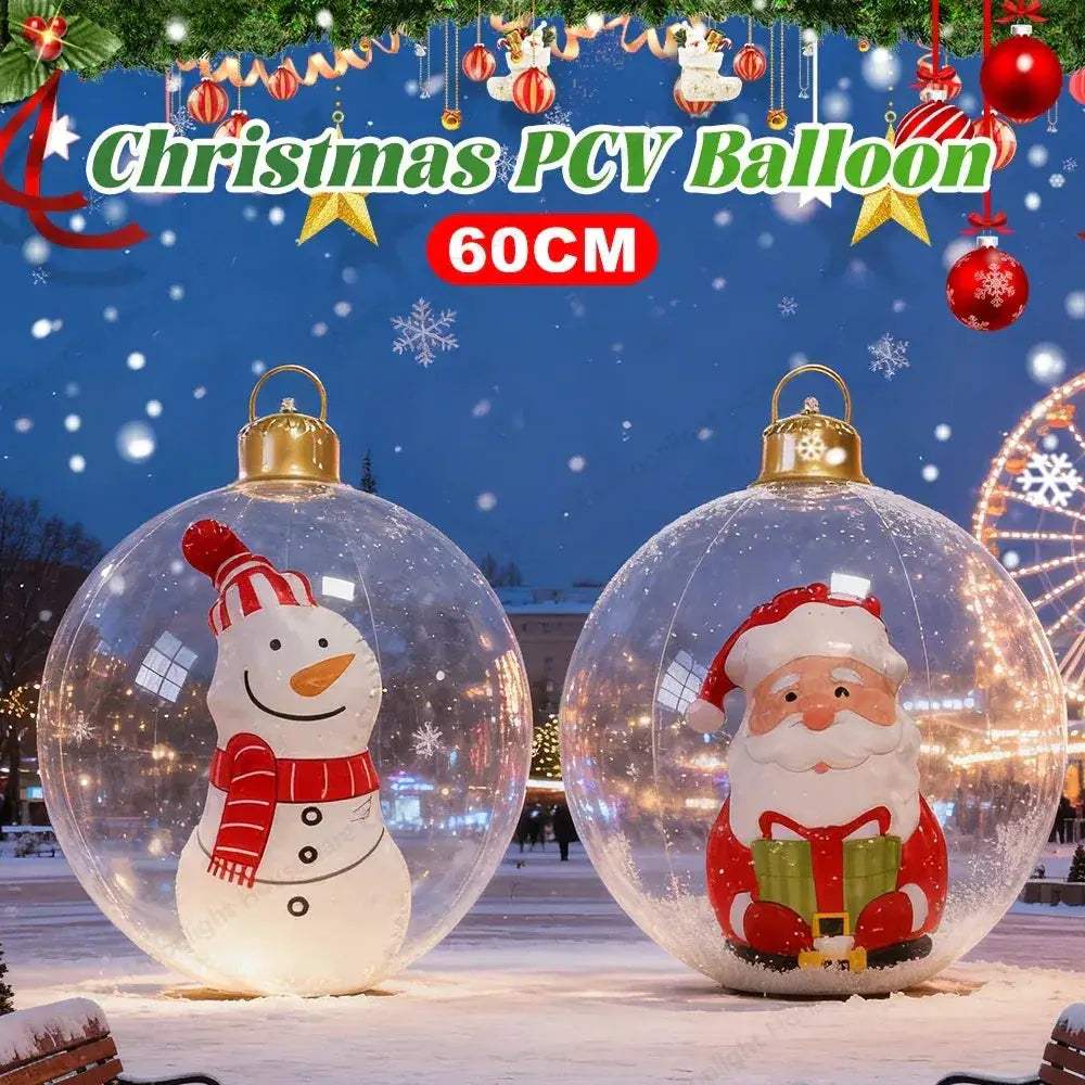 Luminous LED Inflatable Christmas Ball with Built In Lights - ToylandEU