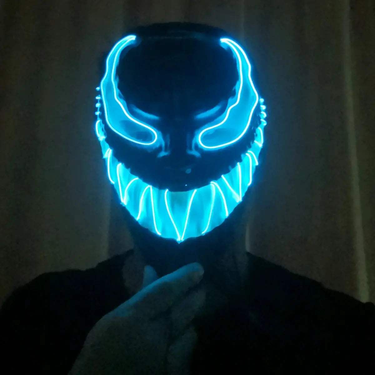 Luminous Led Neon Mask For Cosplay Venom Halloween -  ToylandEU™