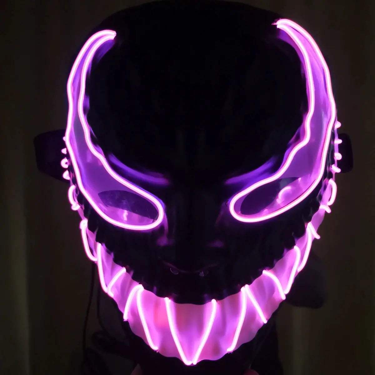  Luminous Led Neon Mask For Cosplay Venom Halloween -  ToylandEU™