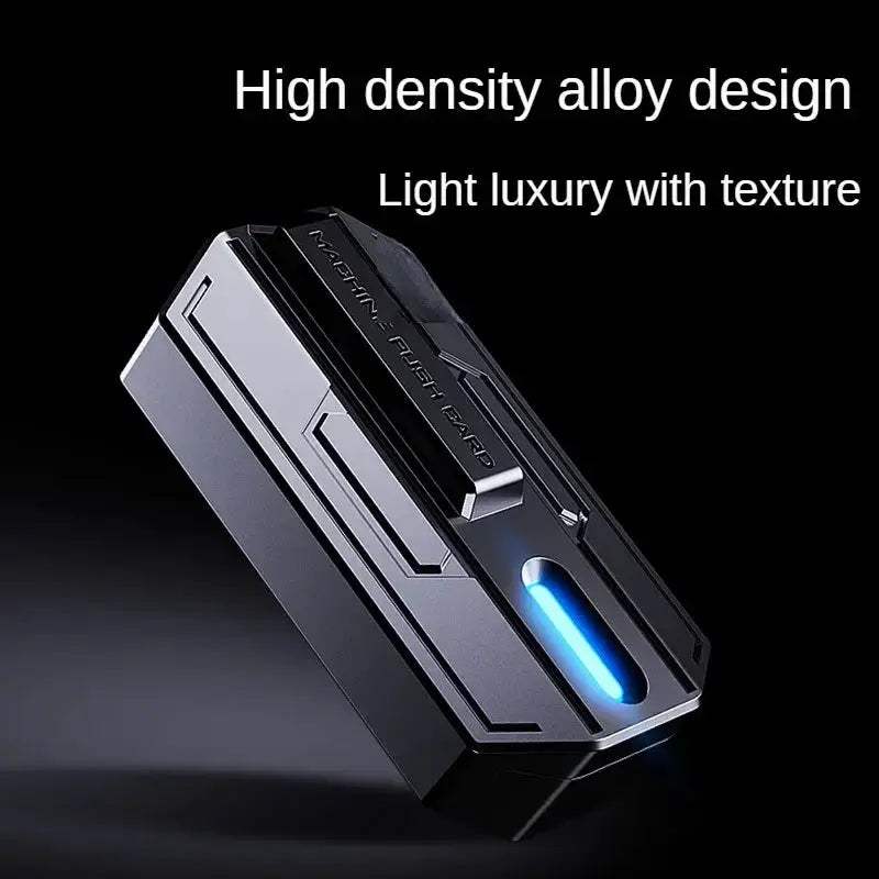 Fingertip Fidget Toys Luminous Slider Magnetic Haptic EDC Clicker Metal Hand Spinner ADHD Tool Anxiety Stress Relief Adult Toys - ToylandEU