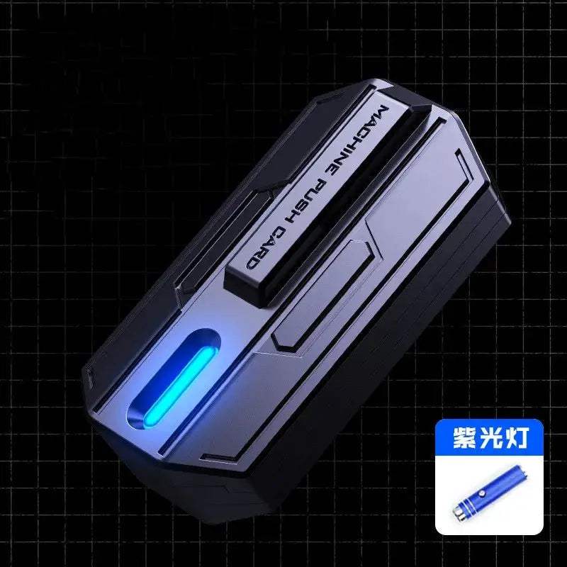 Fingertip Fidget Toys Luminous Slider Magnetic Haptic EDC Clicker Metal Hand Spinner ADHD Tool Anxiety Stress Relief Adult Toys - ToylandEU