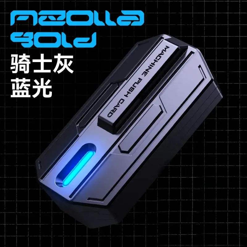 Fingertip Fidget Toys Luminous Slider Magnetic Haptic EDC Clicker Metal Hand Spinner ADHD Tool Anxiety Stress Relief Adult Toys - ToylandEU