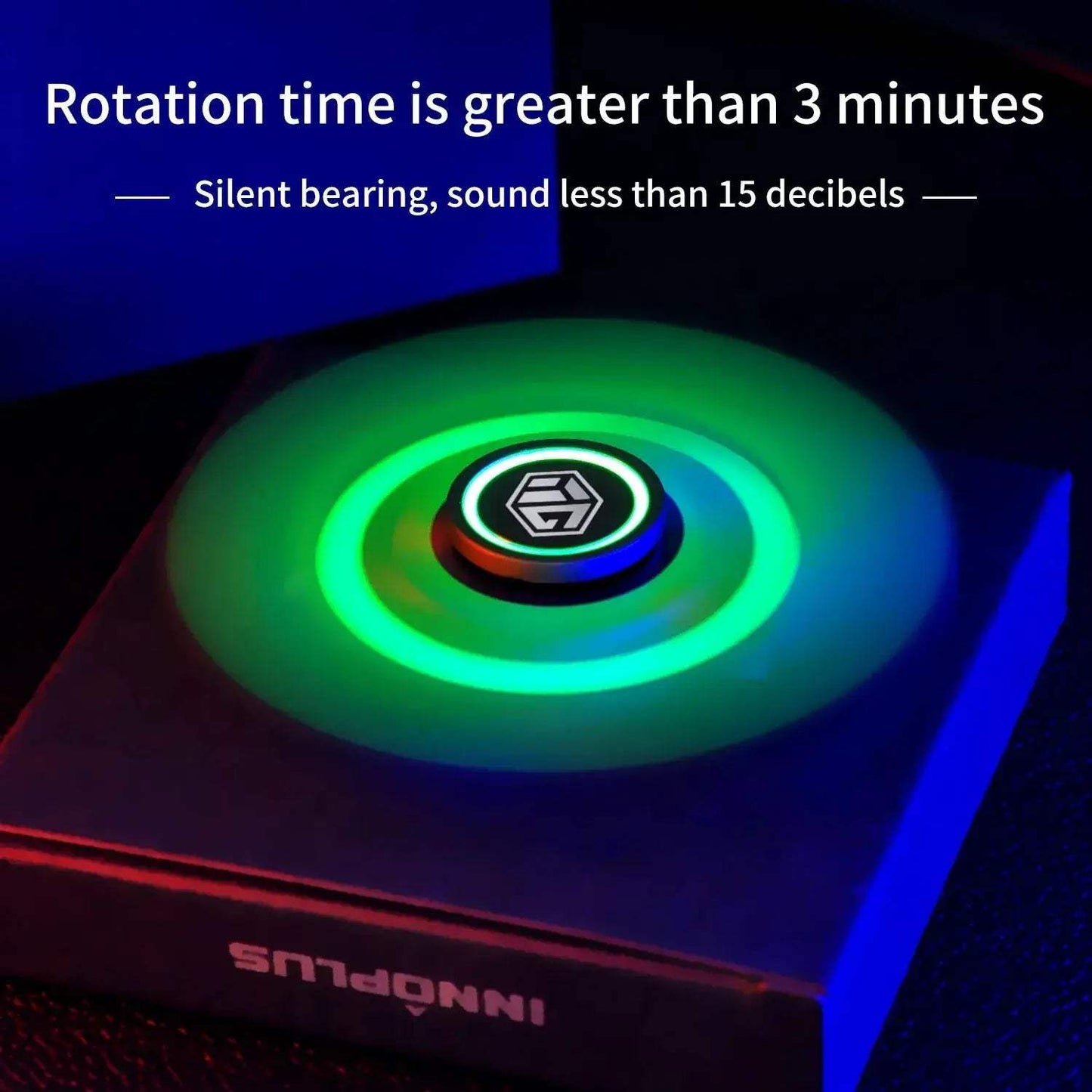 Luminous Metal Fidget Spinner For Stress Relief And Focus - ToylandEU