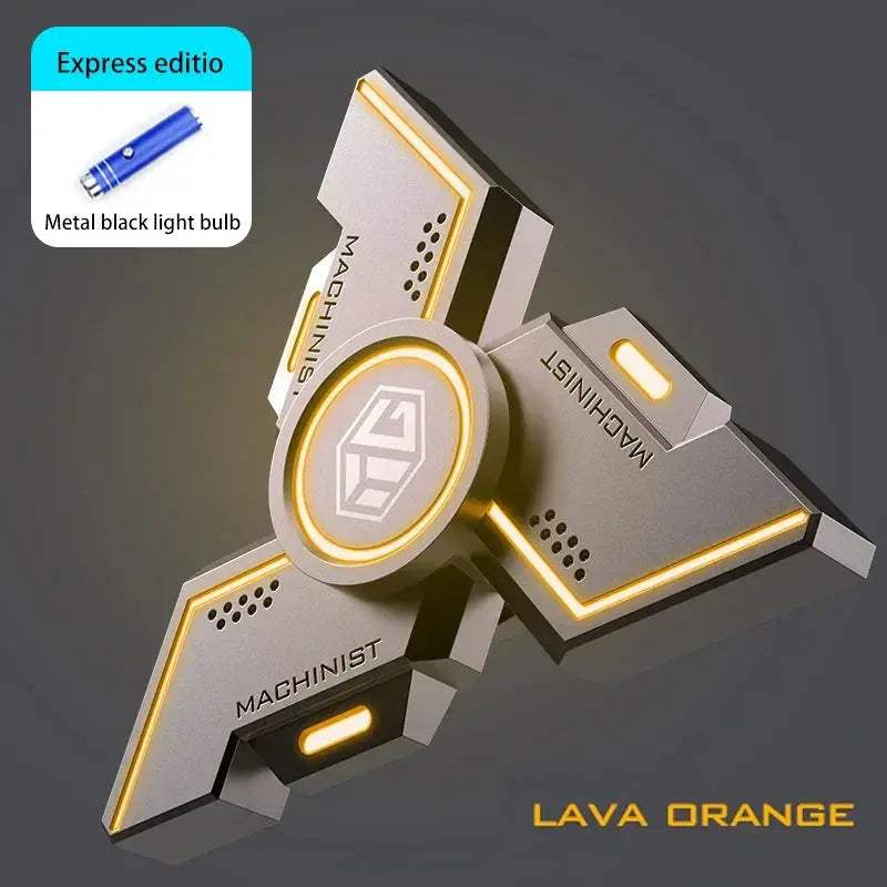 Luminous Metal Fidget Spinner For Stress Relief And Focus - ToylandEU