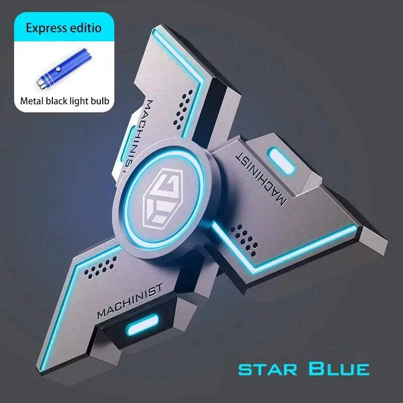 Luminous Metal Fidget Spinner For Stress Relief And Focus - ToylandEU