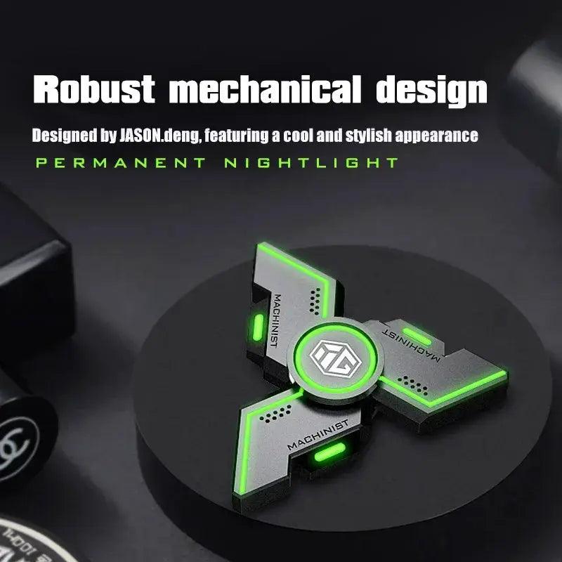  Luminous Metal Fidget Spinner For Stress Relief Durable -  ToylandEU™