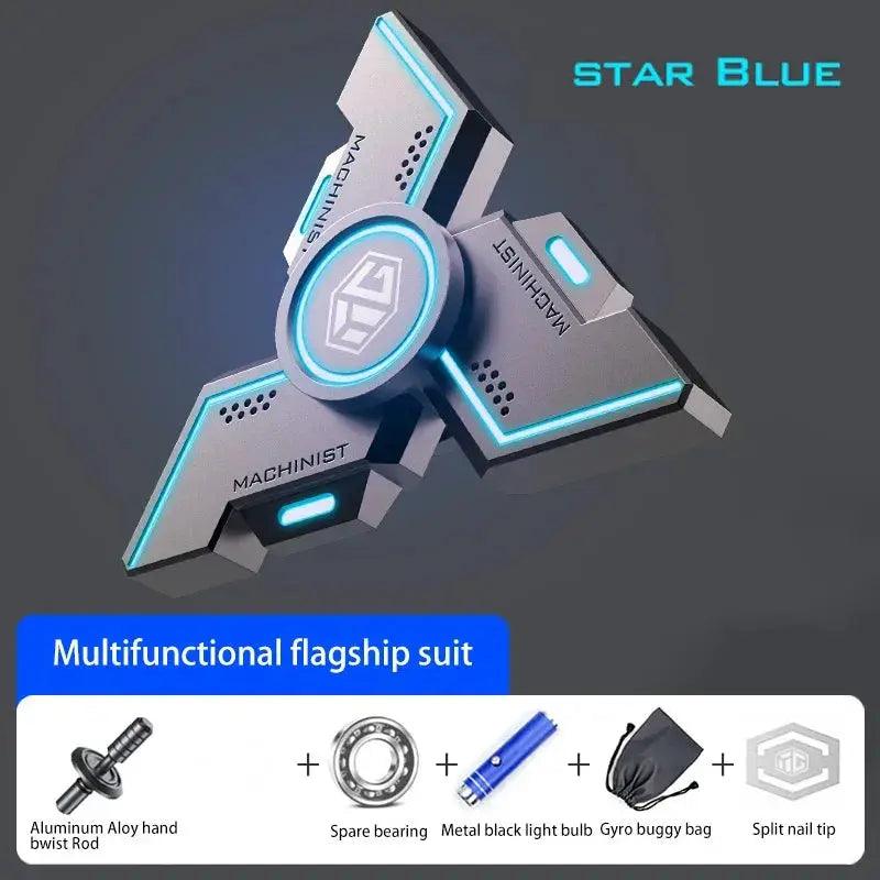  Luminous Metal Fidget Spinner For Stress Relief Durable -  ToylandEU™