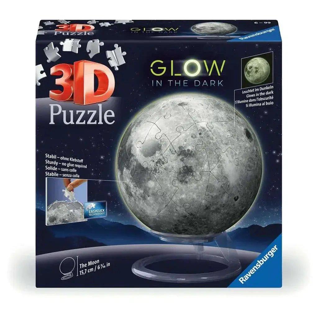  Luminous Moon 3D Puzzle Light Up Moon Glow Edition -  ToylandEU™