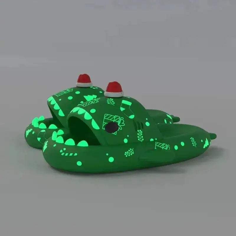 Luminous Shark Slippers Unisex Non Slip EVA Sandals - ToylandEU