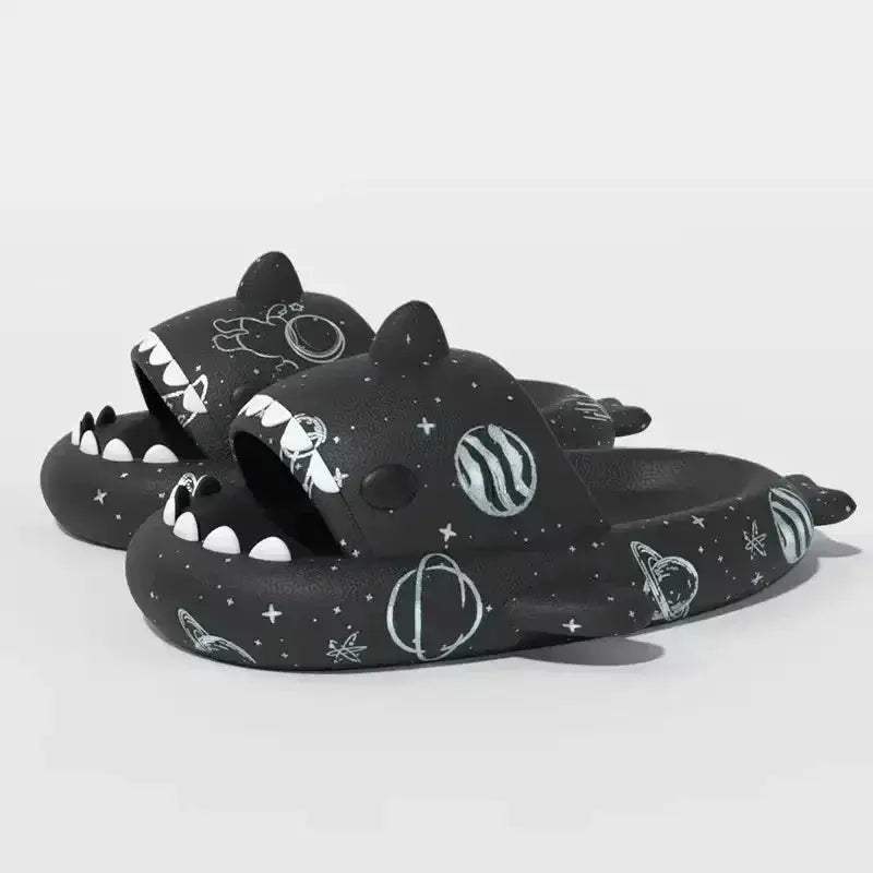 Luminous Shark Slippers Unisex Non Slip EVA Sandals - ToylandEU