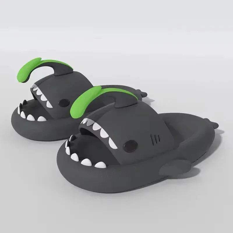Luminous Shark Slippers Unisex Non Slip EVA Sandals - ToylandEU