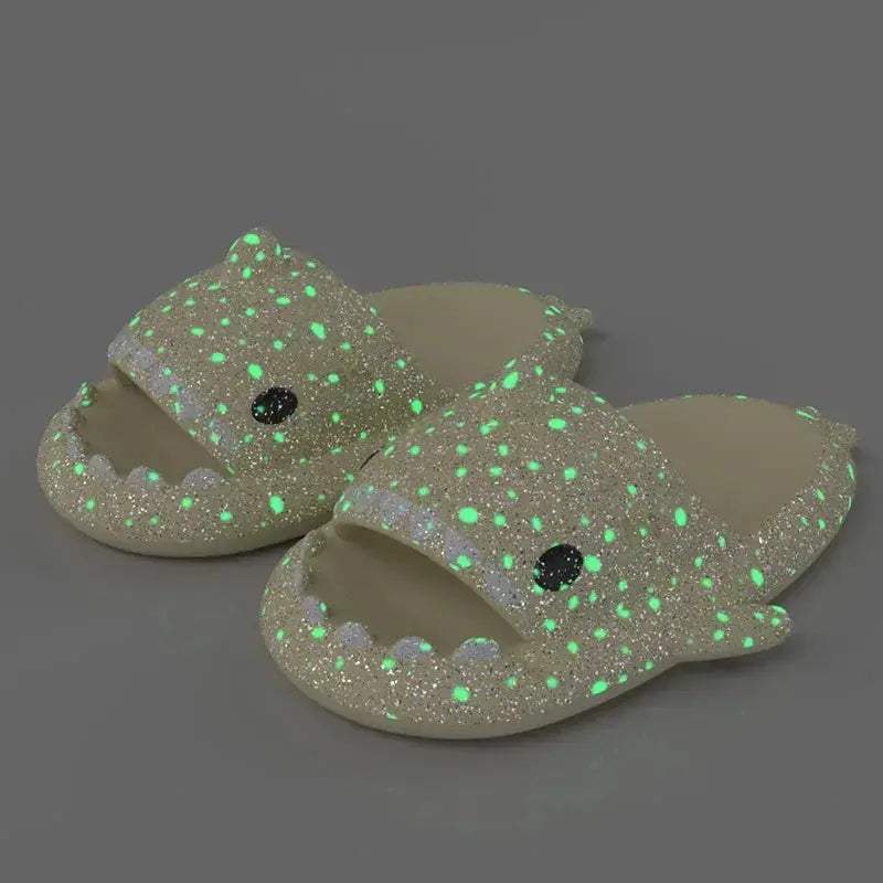 Luminous Shark Slippers Unisex Non Slip EVA Sandals - ToylandEU