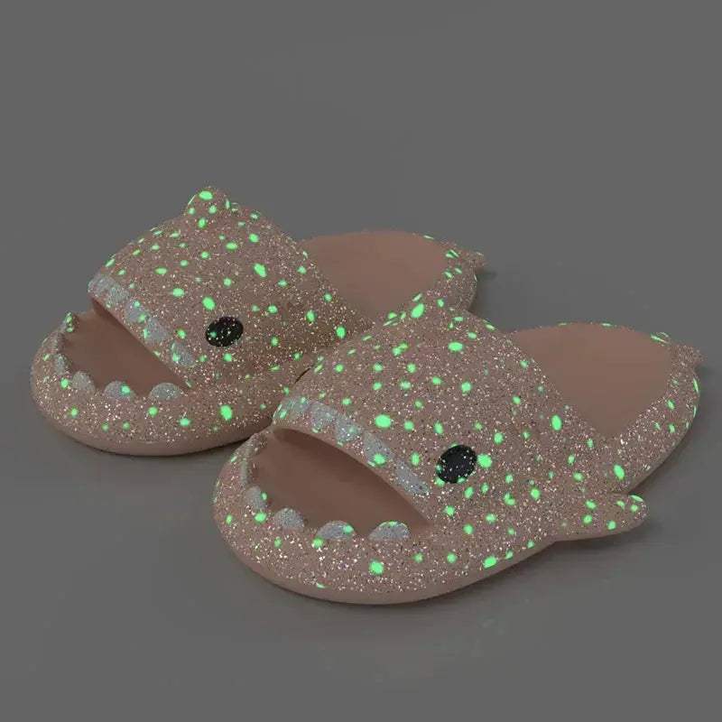 Luminous Shark Slippers Unisex Non Slip EVA Sandals - ToylandEU