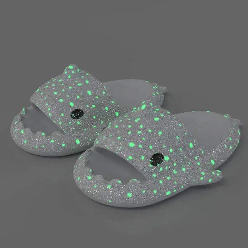 Luminous Shark Slippers Unisex Non Slip EVA Sandals - ToylandEU