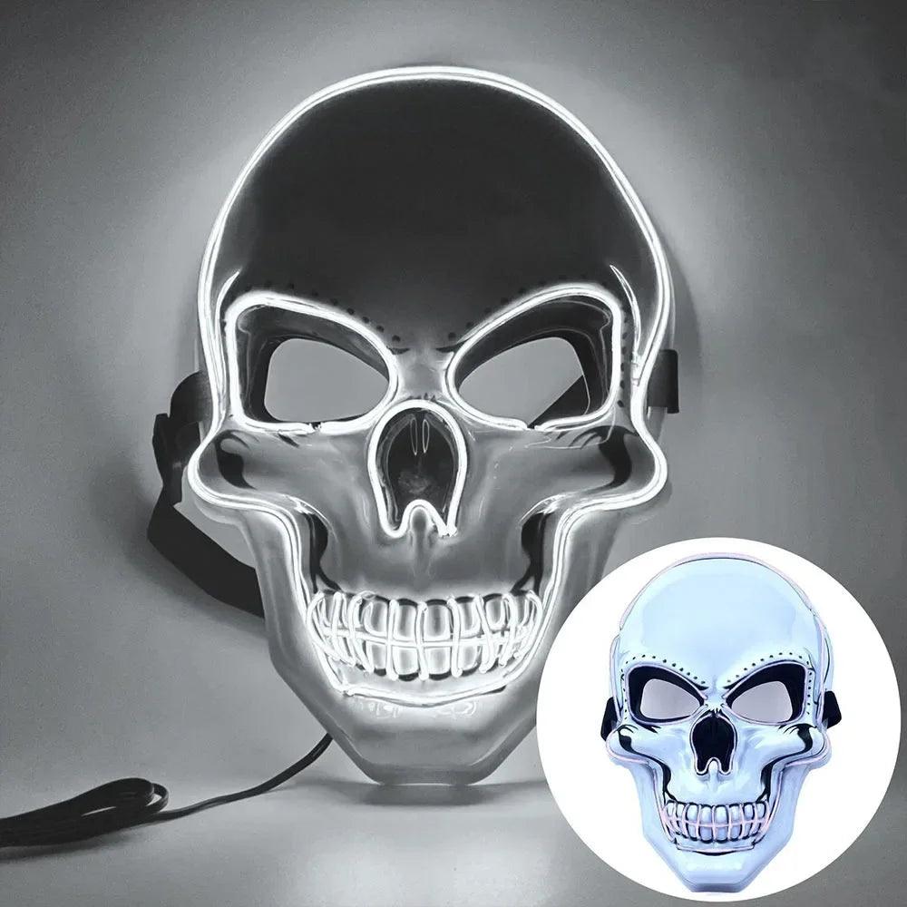 Luminous Skull Mask | Adult Full Face | Toylandeu™