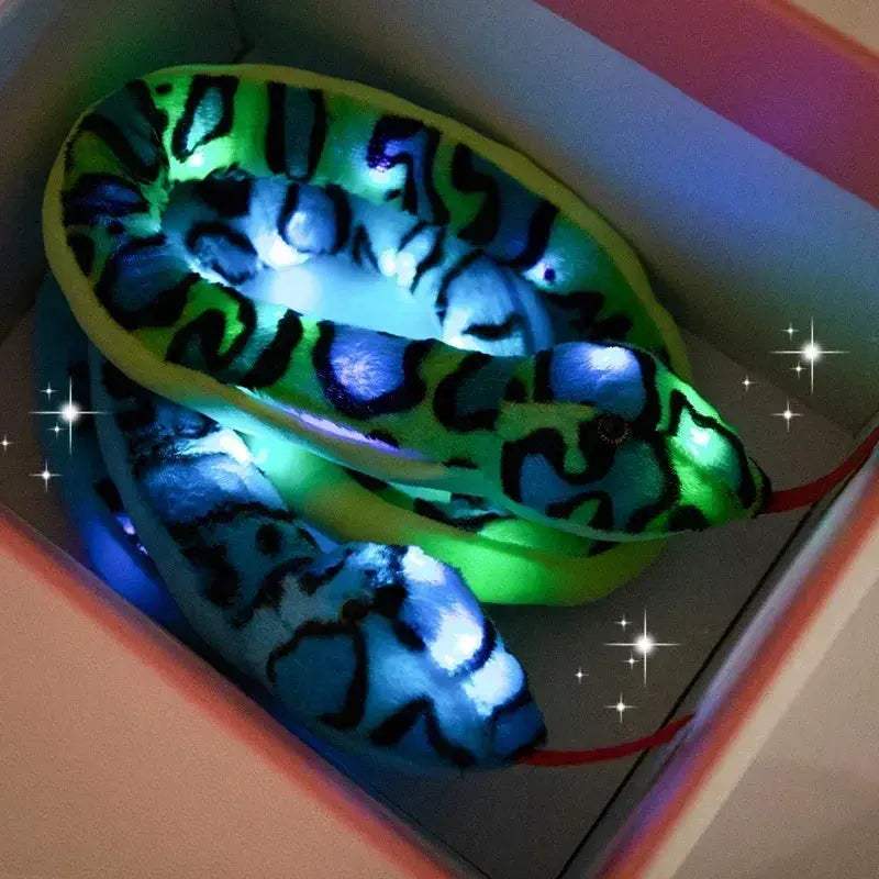 Luminous Snake Plush Toy Cushion Pillow Gift For Collectors - ToylandEU