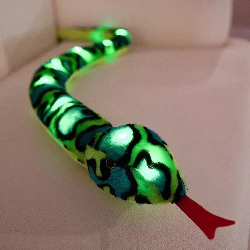  Luminous Snake Plush Toy Cushion Pillow Glow -  ToylandEU™
