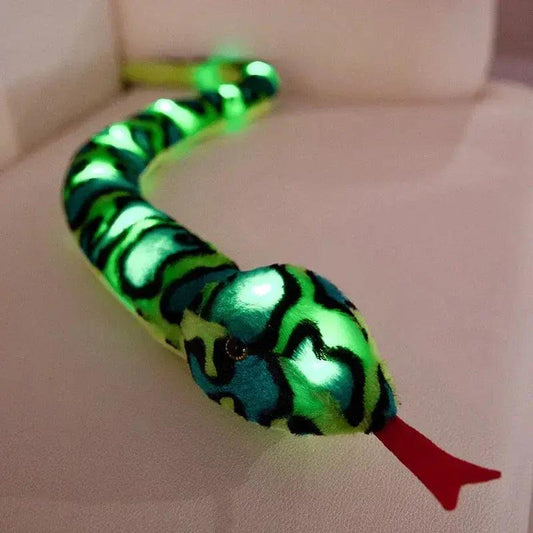  Luminous Snake Plush Toy Cushion Pillow Glow -  ToylandEU™