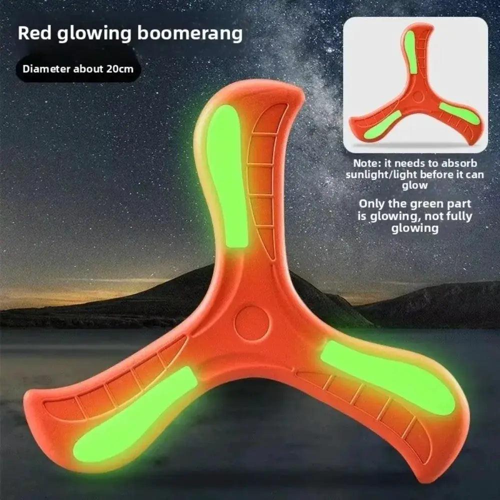  Luminous Soft EVA Boomerang Flying Disc 360 Return -  ToylandEU™