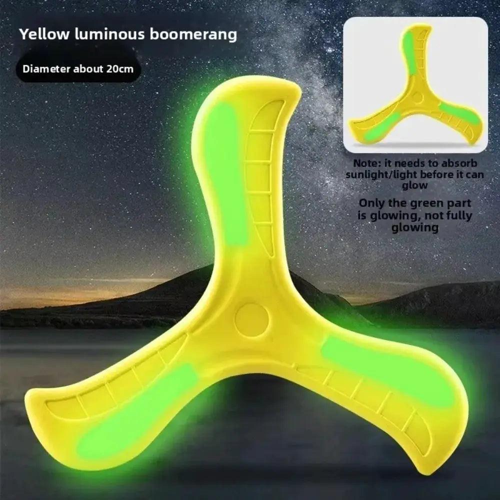  Luminous Soft EVA Boomerang Flying Disc 360 Return -  ToylandEU™