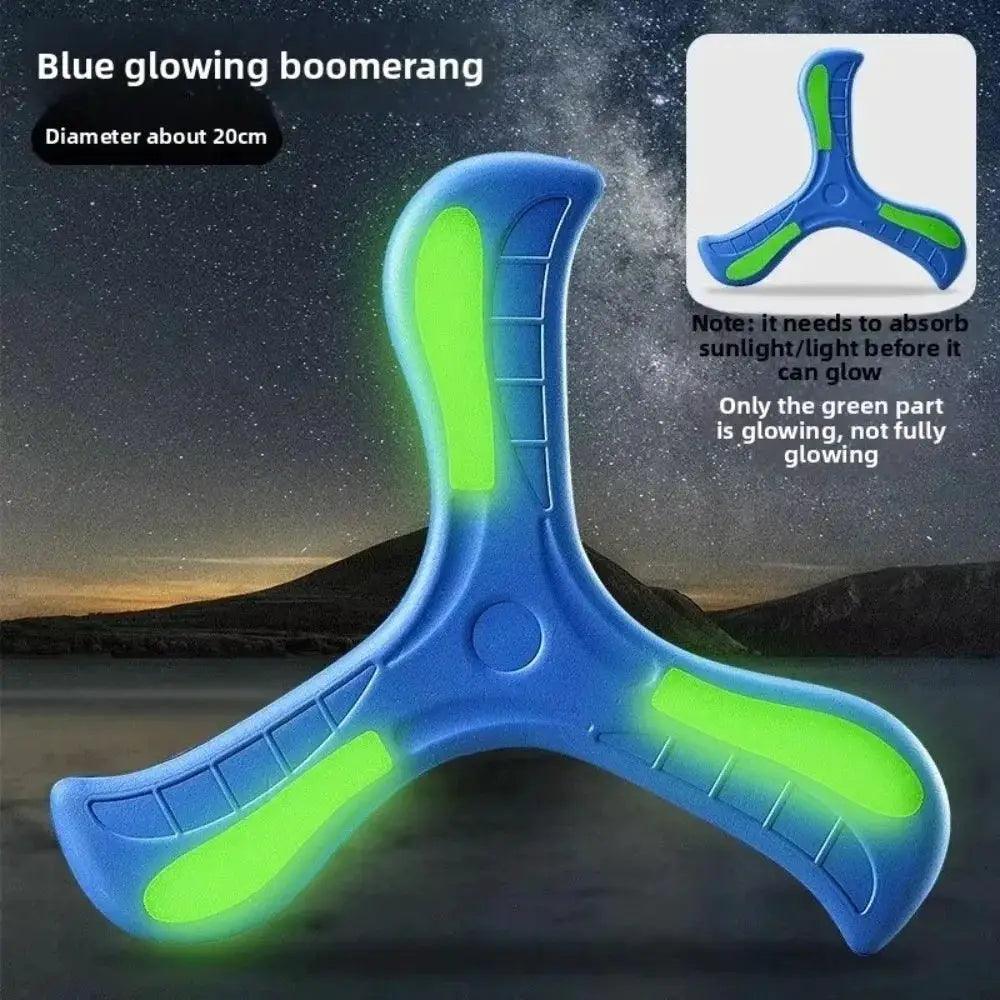  Luminous Soft EVA Boomerang Flying Disc 360 Return -  ToylandEU™