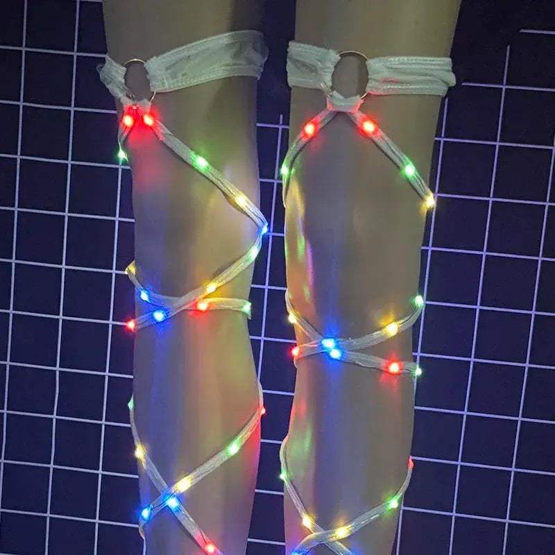 Luminous Thigh Strap LED Leg Light For Nightlife And Parties - ToylandEU